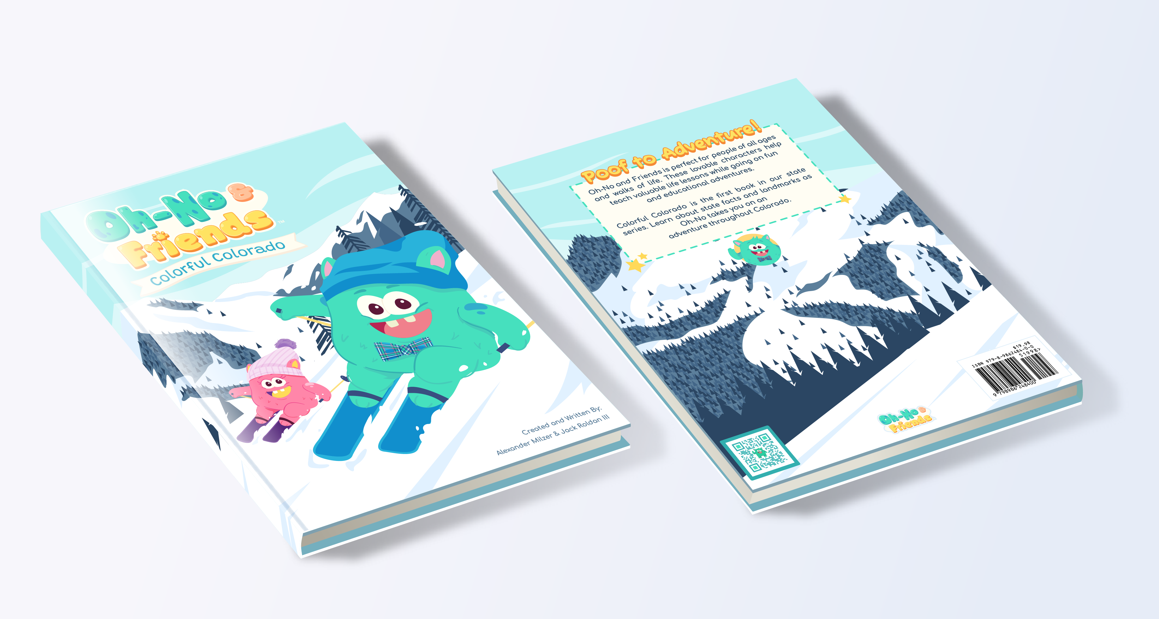 Hardcover Book Colorful Colorado by Oh-No & Friends